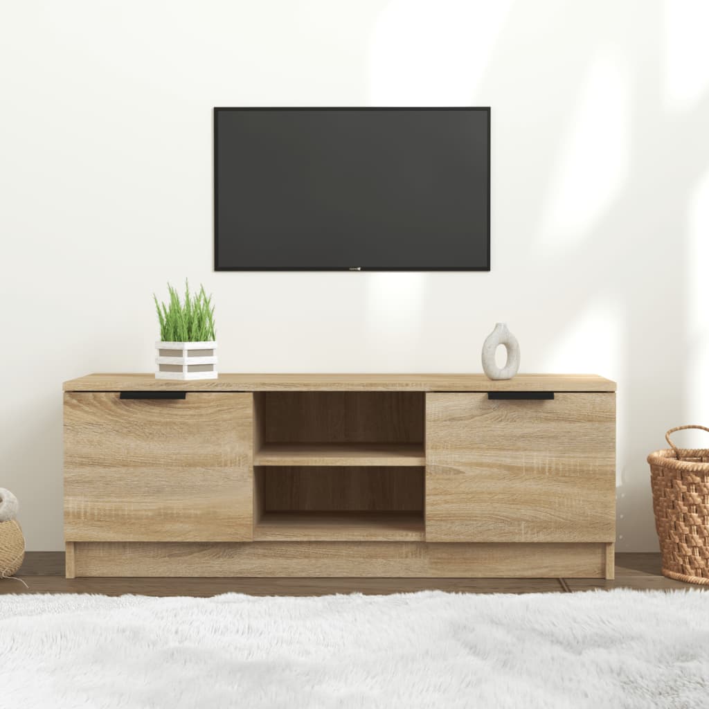 TV-Møbel Sonoma Eik TV-benk 102x35x36,5 cm