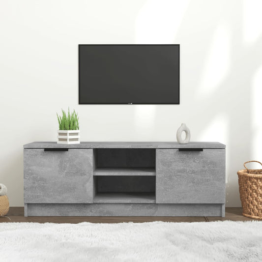 TV-Møbel Betonggrå TV-benk 102x35x36,5 cm