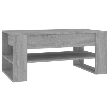 Salongbord Sofabord Sonoma Grå 102x55x45 cm