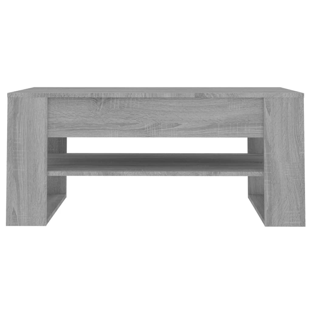 Salongbord Sofabord Sonoma Grå 102x55x45 cm
