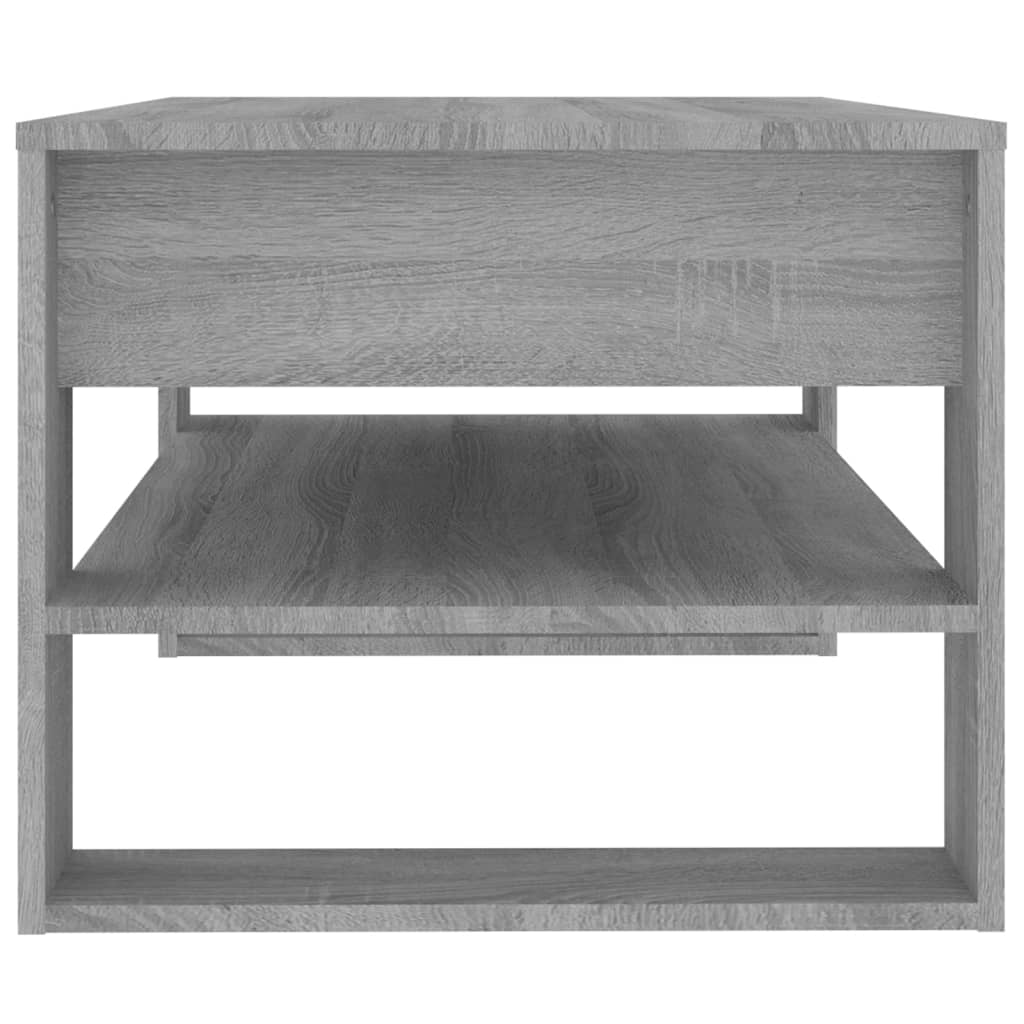 Salongbord Sofabord Sonoma Grå 102x55x45 cm
