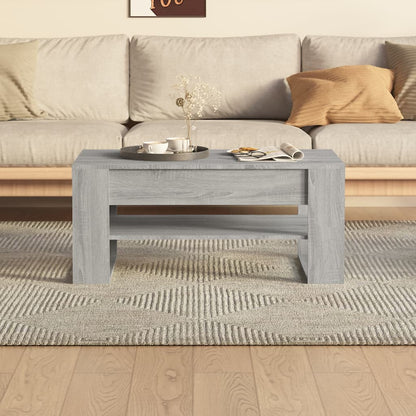 Salongbord Sofabord Sonoma Grå 102x55x45 cm