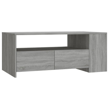 Salongbord Sofabord Sonoma Grå 102x55x42 cm
