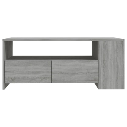 Salongbord Sofabord Sonoma Grå 102x55x42 cm