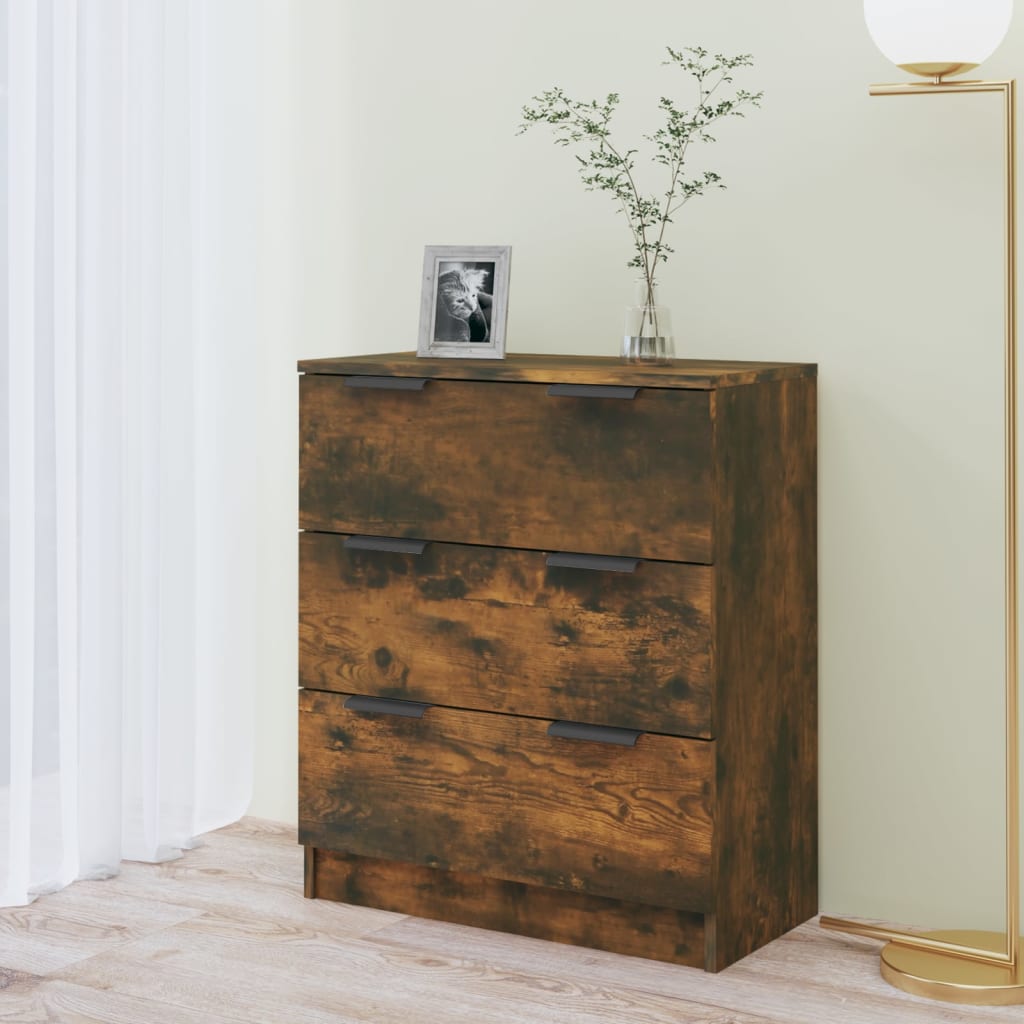 Kommode Røkt Eik 60x30x70 cm