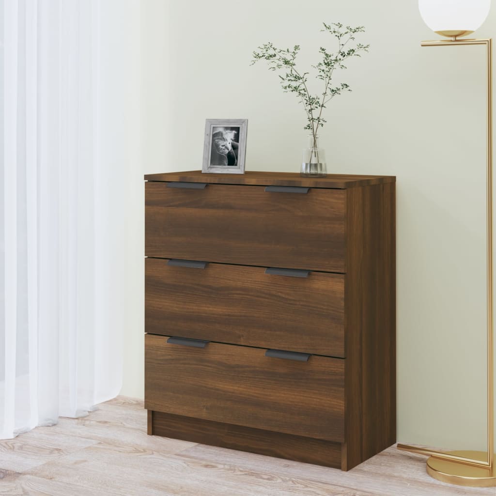 Kommode Brun Eik 60x30x70 cm