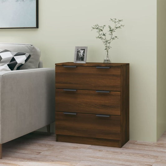 Kommode Brun Eik 60x30x70 cm
