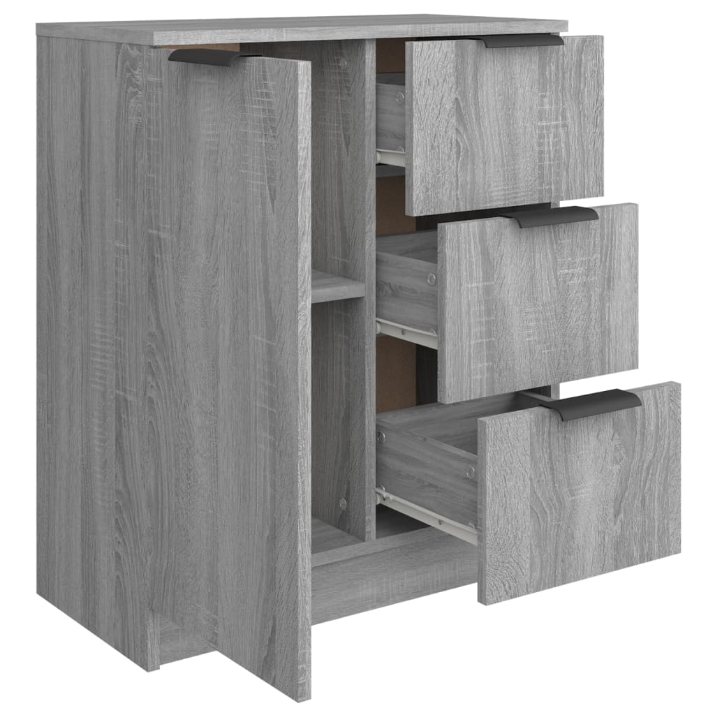 Kommode Sonoma Grå 60x30x70 cm