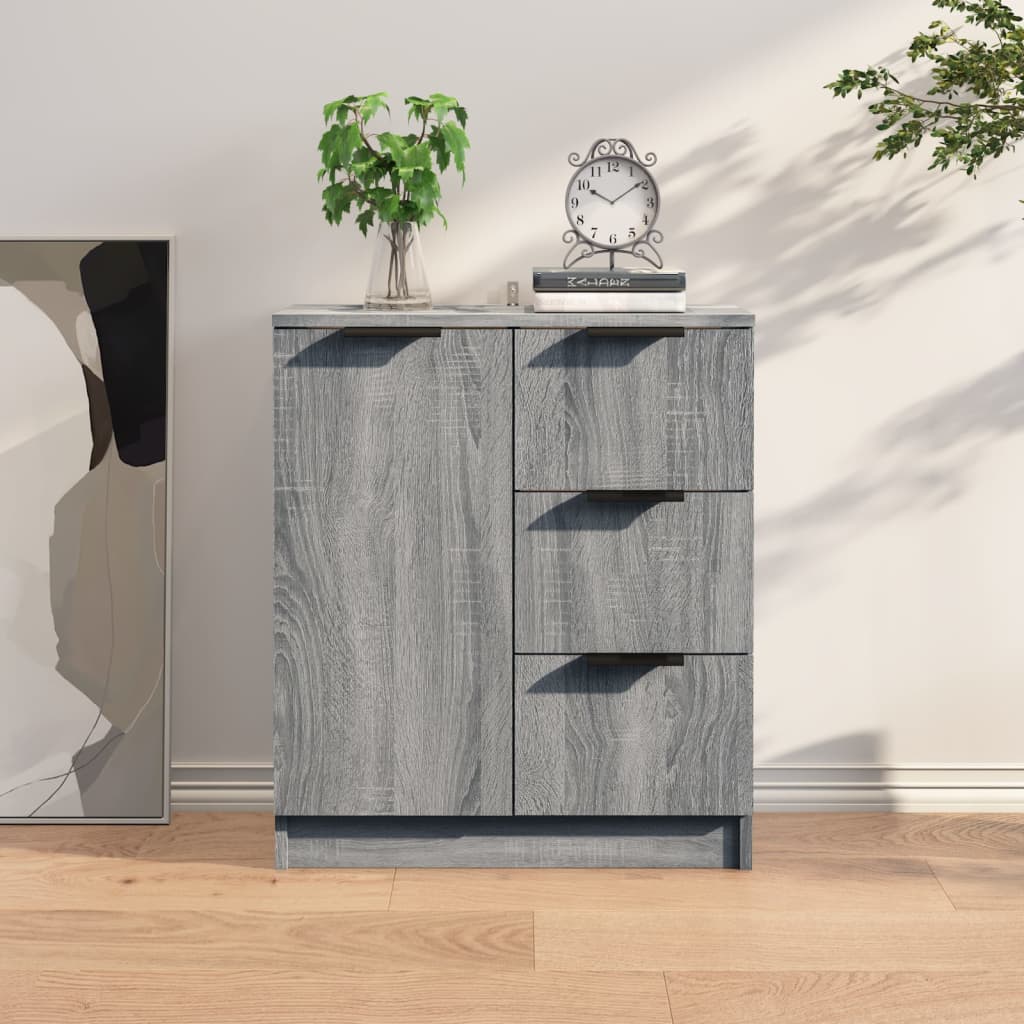 Kommode Sonoma Grå 60x30x70 cm