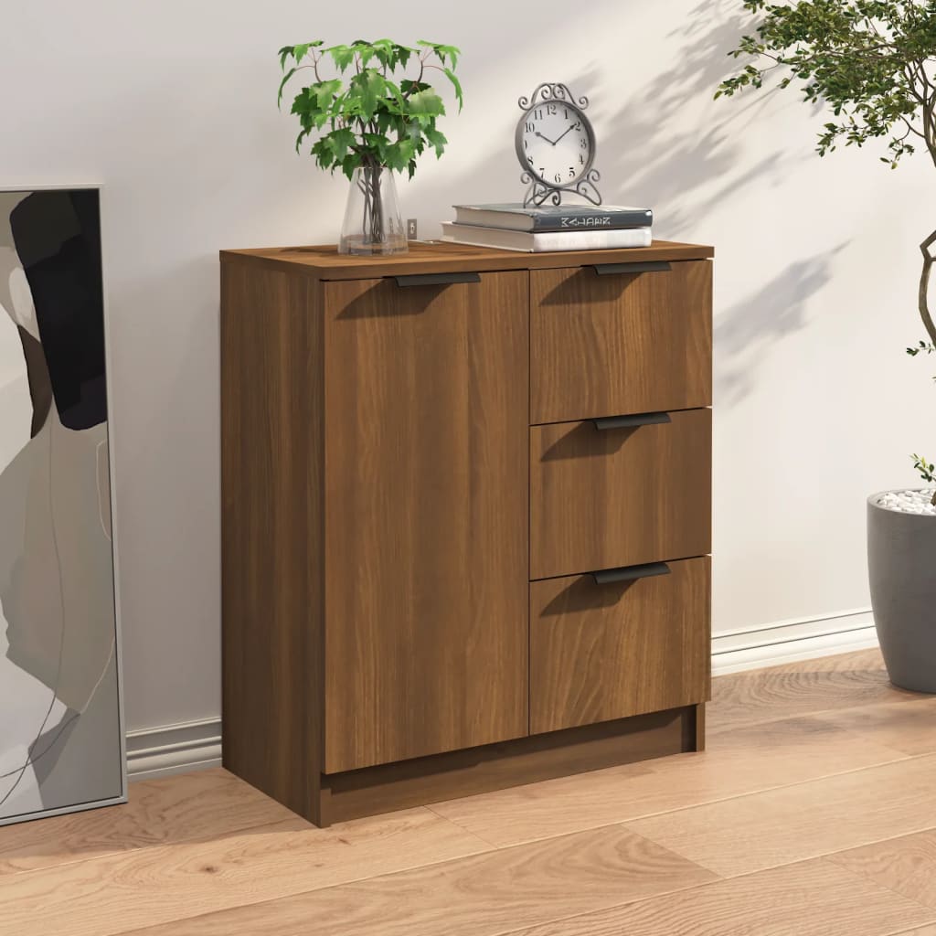 Skjenk Brun Eik 60x30x70 cm