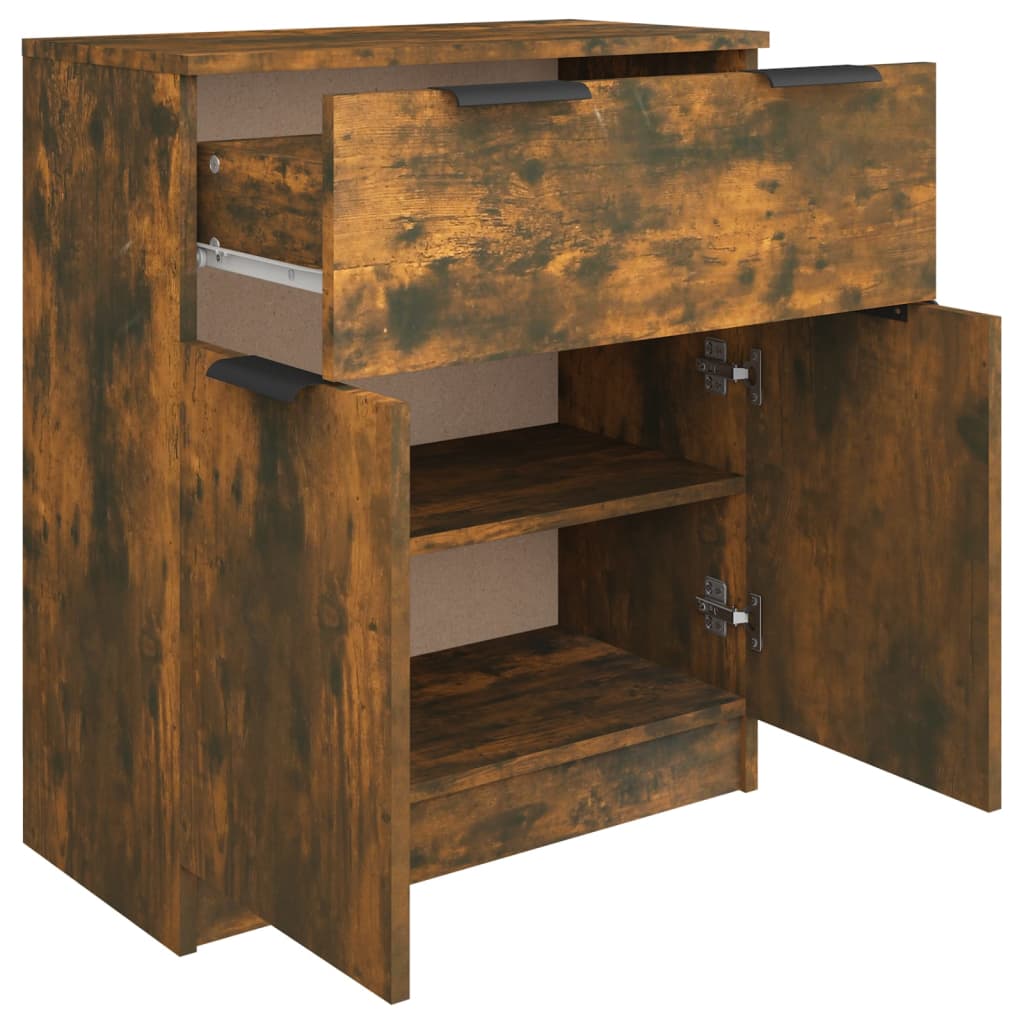 Kommode Røkt Eik 60x30x70 cm