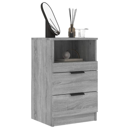 Nattbord Sengbord Sonoma Grå