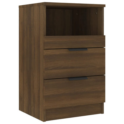 Nattbord Sengbord Brun Eik
