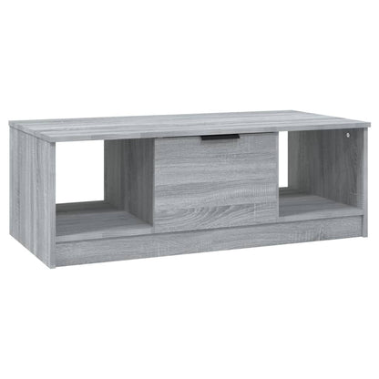 Salongbord Sofabord Sonoma Grå 102x50x36 cm