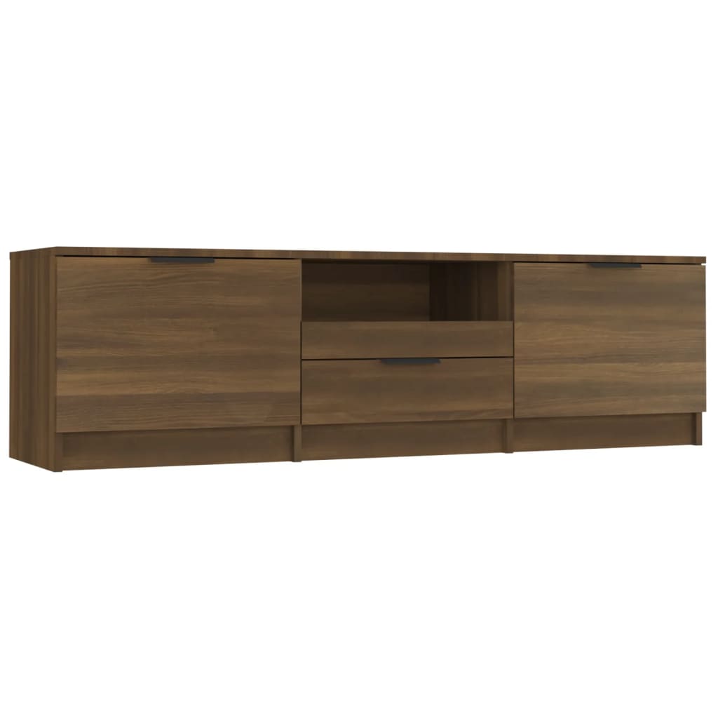 TV-Møbel Brun Eik TV-benk 140x35x40 cm