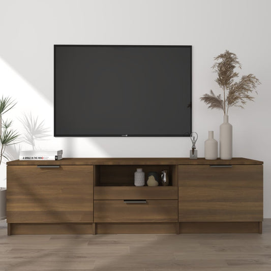 TV-Møbel Brun Eik TV-benk 140x35x40 cm