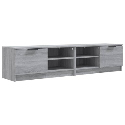TV-Møbel Sonoma Grå Tv-benker 2 stk 80x35x36,5 cm