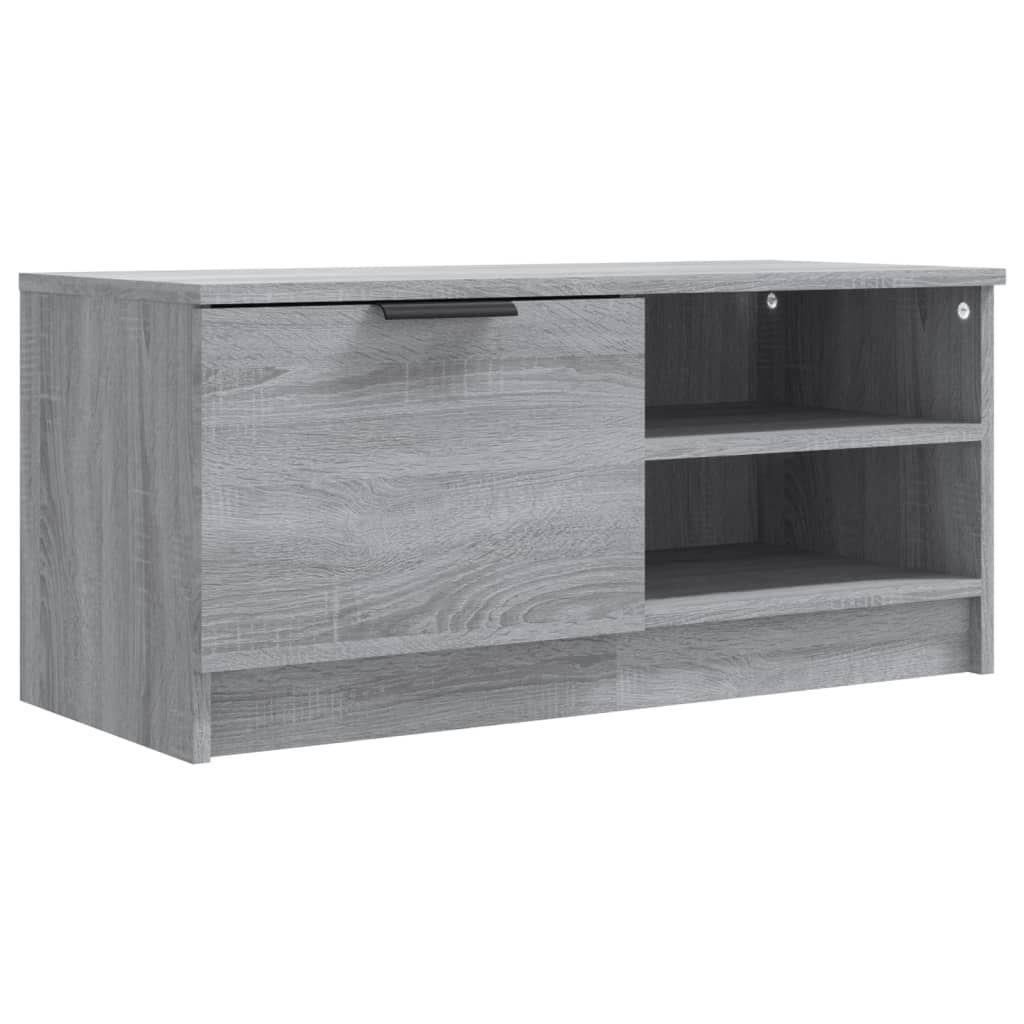 TV-Møbel Sonoma Grå Tv-benker 2 stk 80x35x36,5 cm