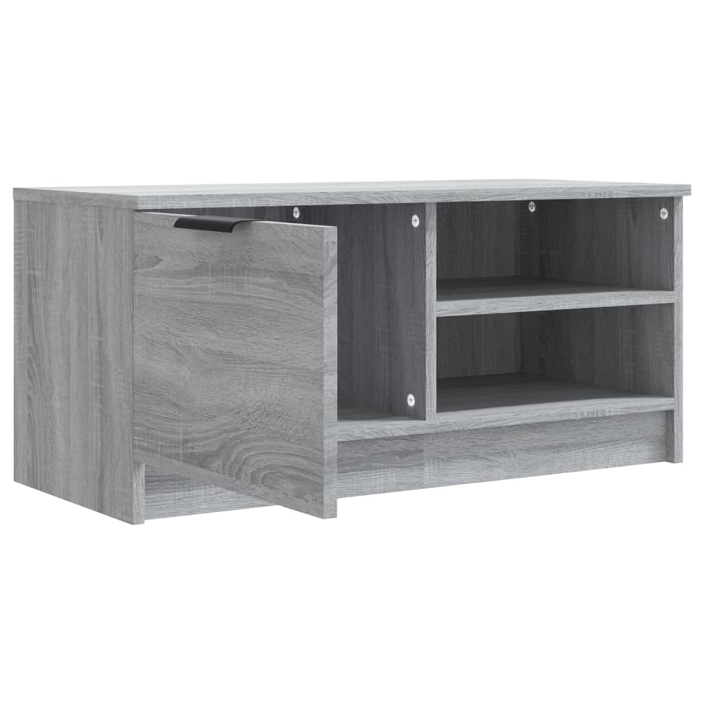 TV-Møbel Sonoma Grå Tv-benker 2 stk 80x35x36,5 cm