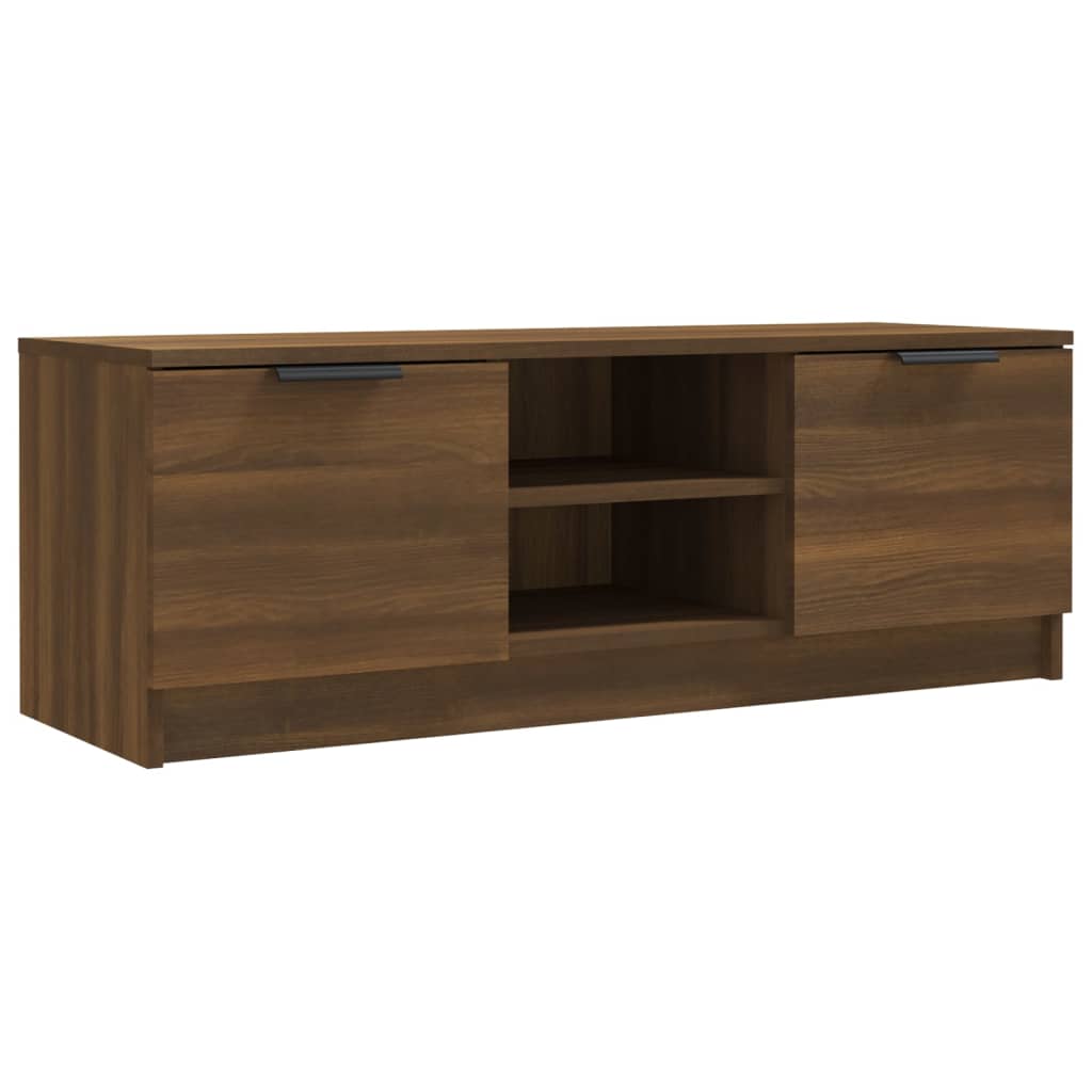 TV-Møbel Brun Eik TV-benk 102x35x36,5 cm