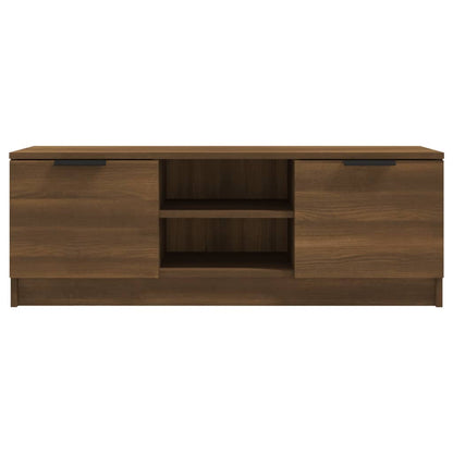 TV-Møbel Brun Eik TV-benk 102x35x36,5 cm