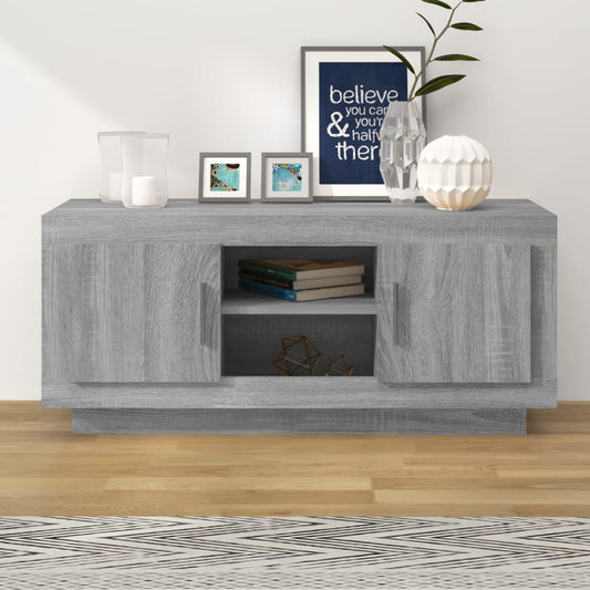 TV-Møbel Sonoma Grå TV-benk 102x35x45 cm