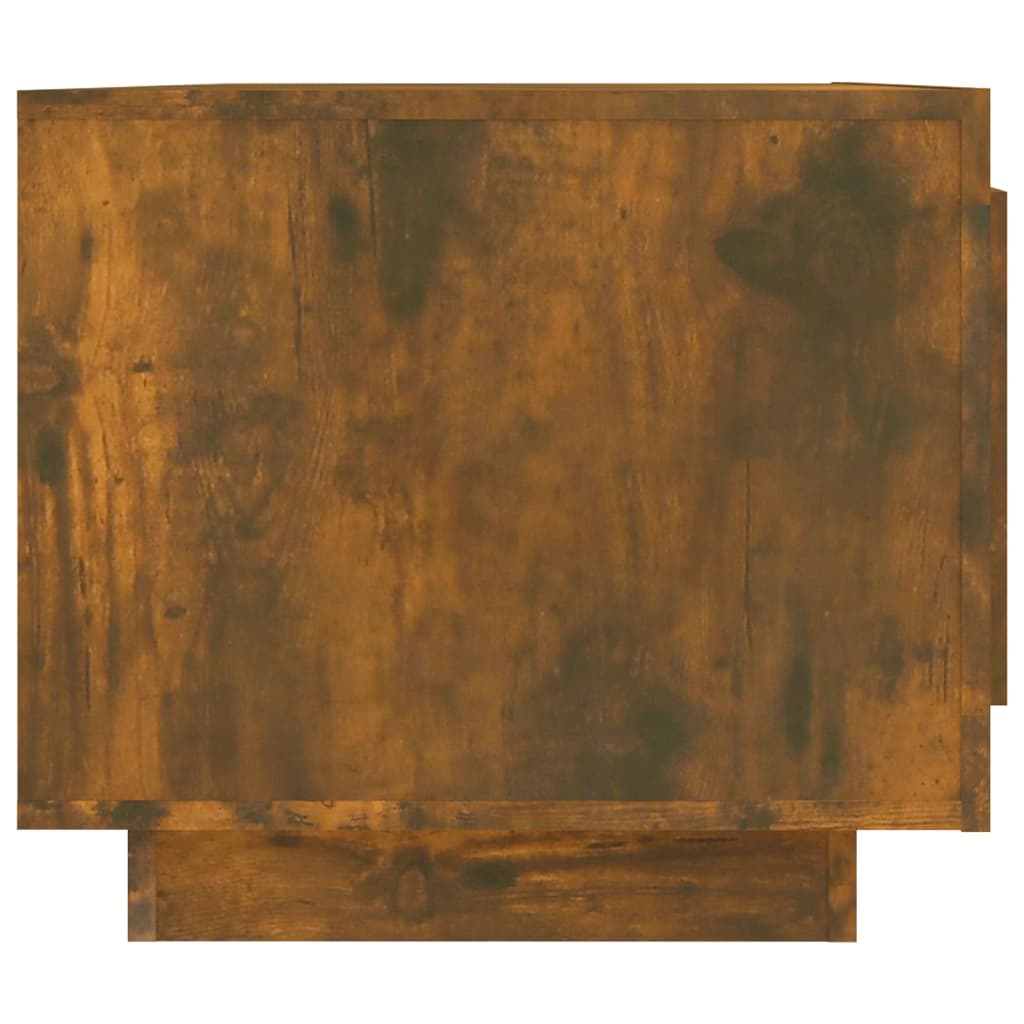 Salongbord Sofabord Røkt Eik 102x50x45 cm