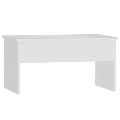 Salongbord Sofabord Hvit 80x50,5x41,5 cm