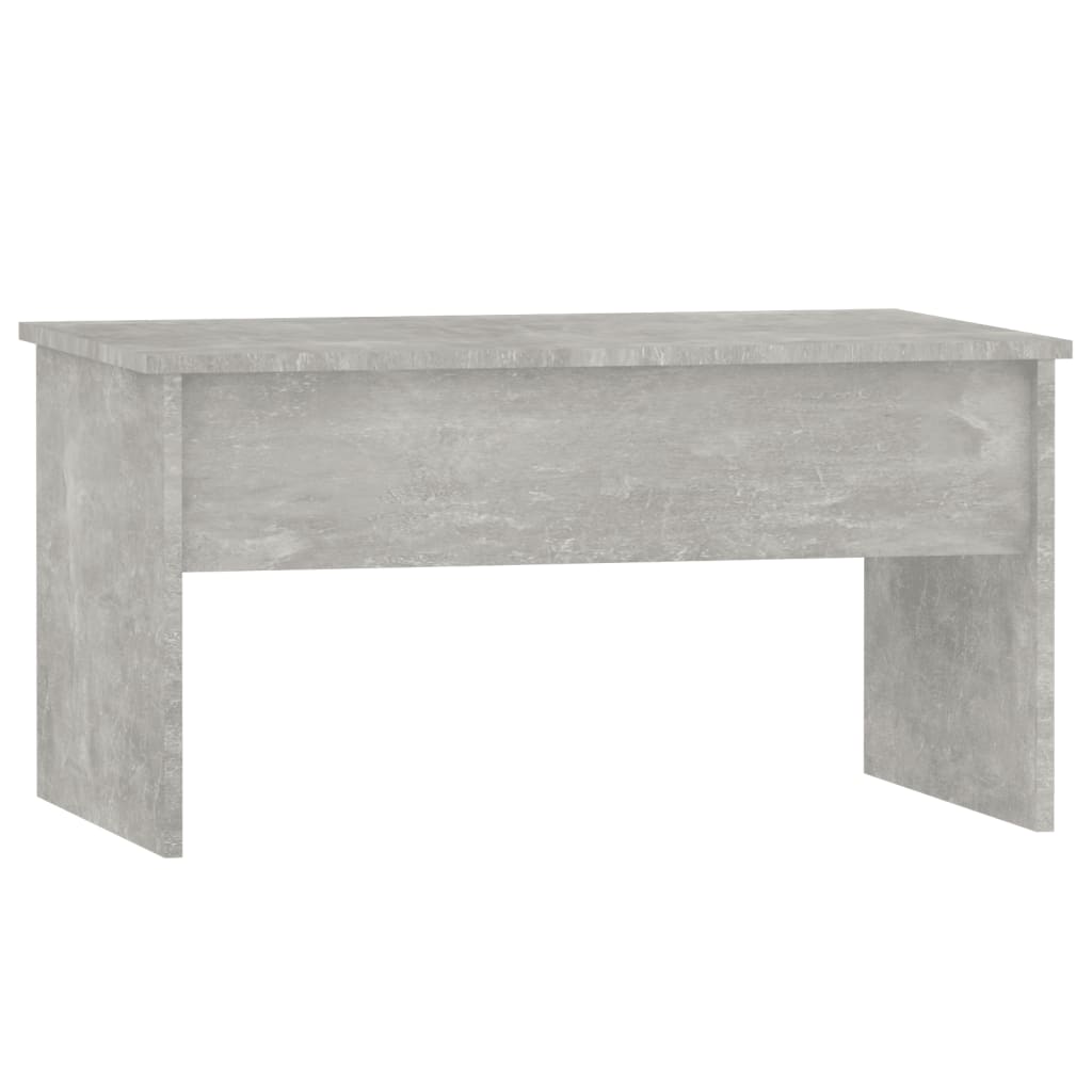Salongbord Sofabord Betonggrå 80x50,5x41,5 cm