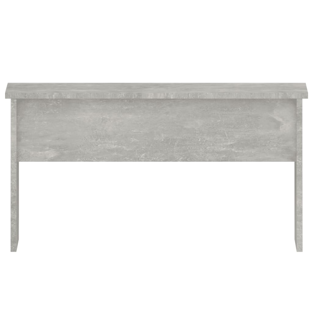 Salongbord Sofabord Betonggrå 80x50,5x41,5 cm