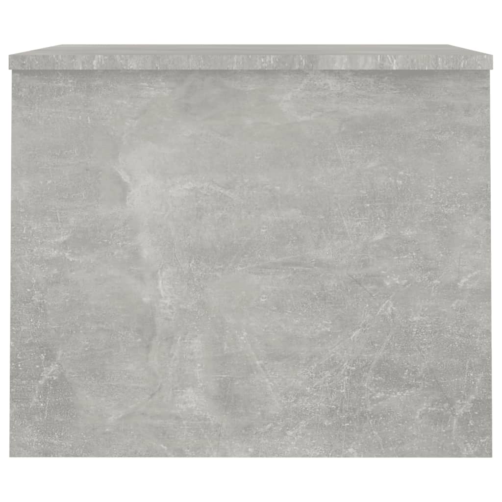 Salongbord Sofabord Betonggrå 80x50,5x41,5 cm