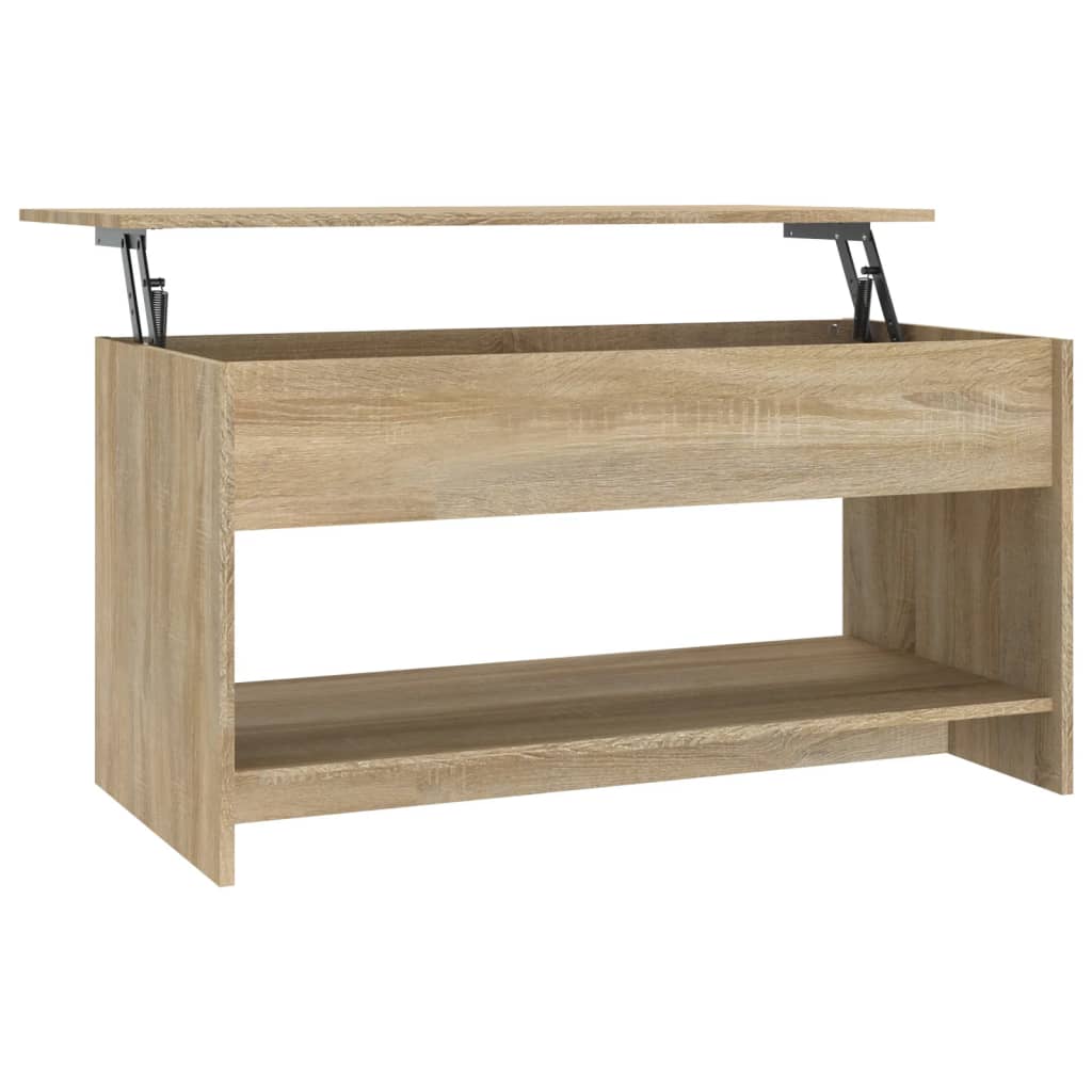 Salongbord Sofabord Sonoma Eik 102x50x52,5 cm