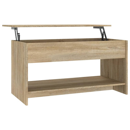 Salongbord Sofabord Sonoma Eik 102x50x52,5 cm