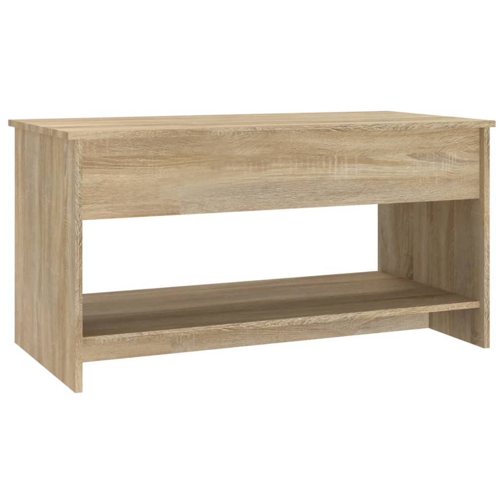 Salongbord Sofabord Sonoma Eik 102x50x52,5 cm