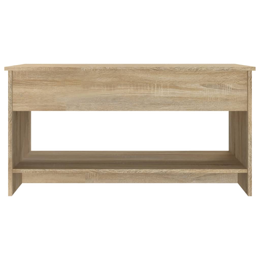Salongbord Sofabord Sonoma Eik 102x50x52,5 cm