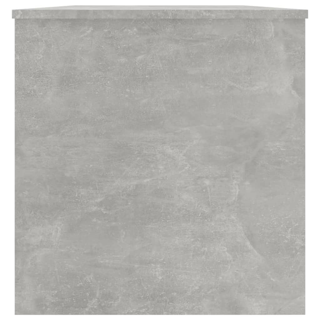 Salongbord Sofabord Betonggrå 102x50x52,5 cm