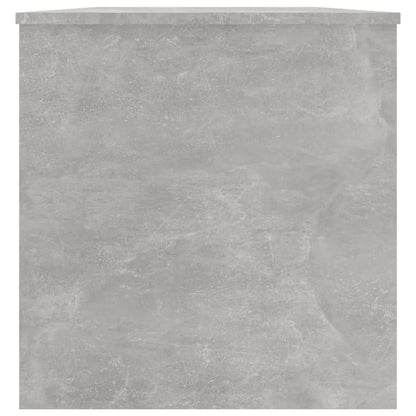 Salongbord Sofabord Betonggrå 102x50x52,5 cm