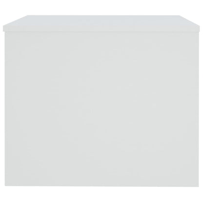 Salongbord Sofabord Hvit 80x50x40 cm