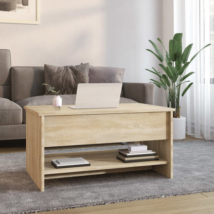 Salongbord Sofabord Sonoma Eik 80x50x40 cm