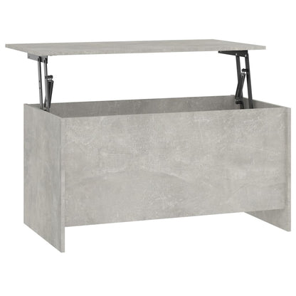 Salongbord Sofabord Betonggrå 102x55,5x52,5 cm