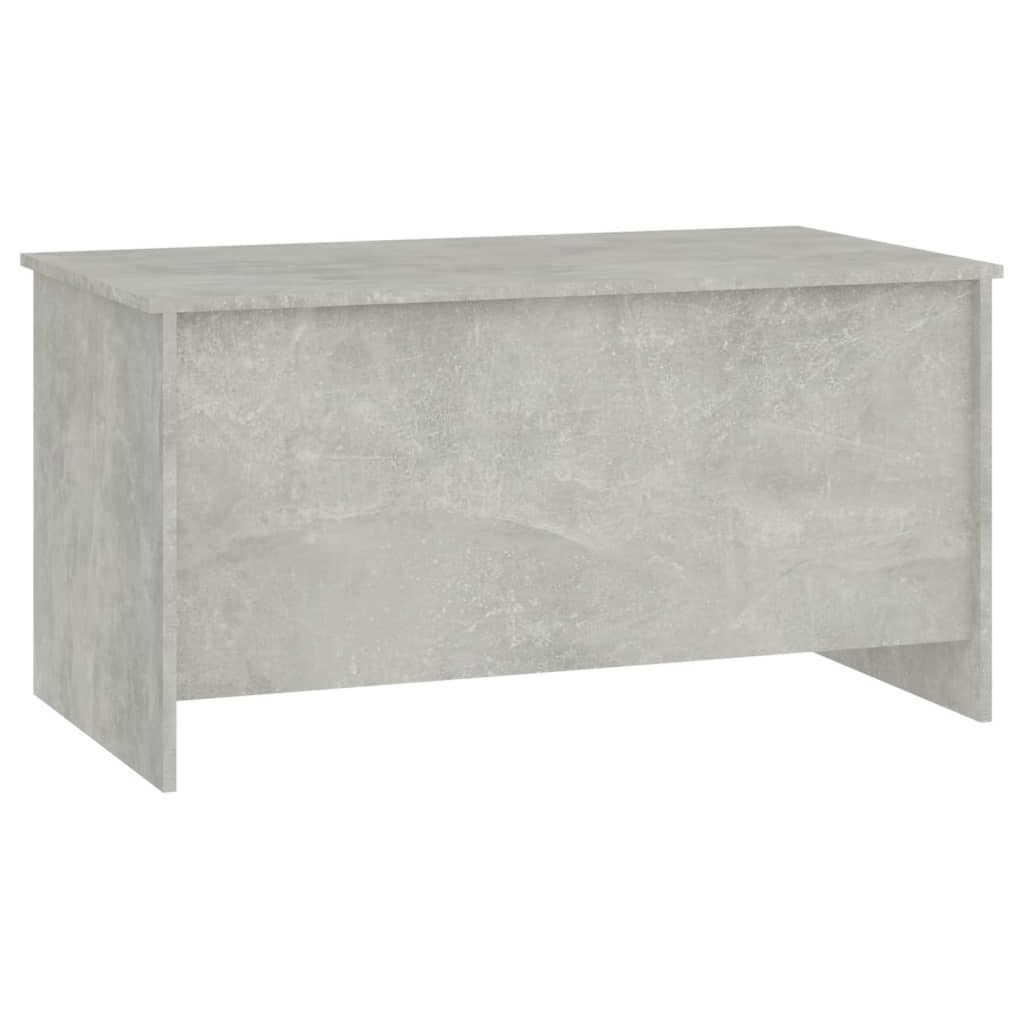 Salongbord Sofabord Betonggrå 102x55,5x52,5 cm