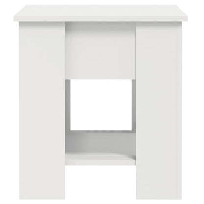 Salongbord Sofabord Hvitt 101x49x52 cm