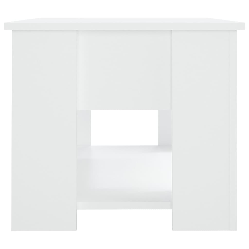 Salongbord Sofabord Hvit 79x49x41 cm