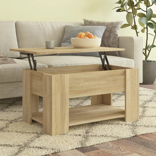 Salongbord Sofabord Sonoma Eik 79x49x41 cm