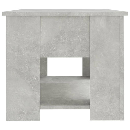 Salongbord Sofabord Betonggrå 79x49x41 cm