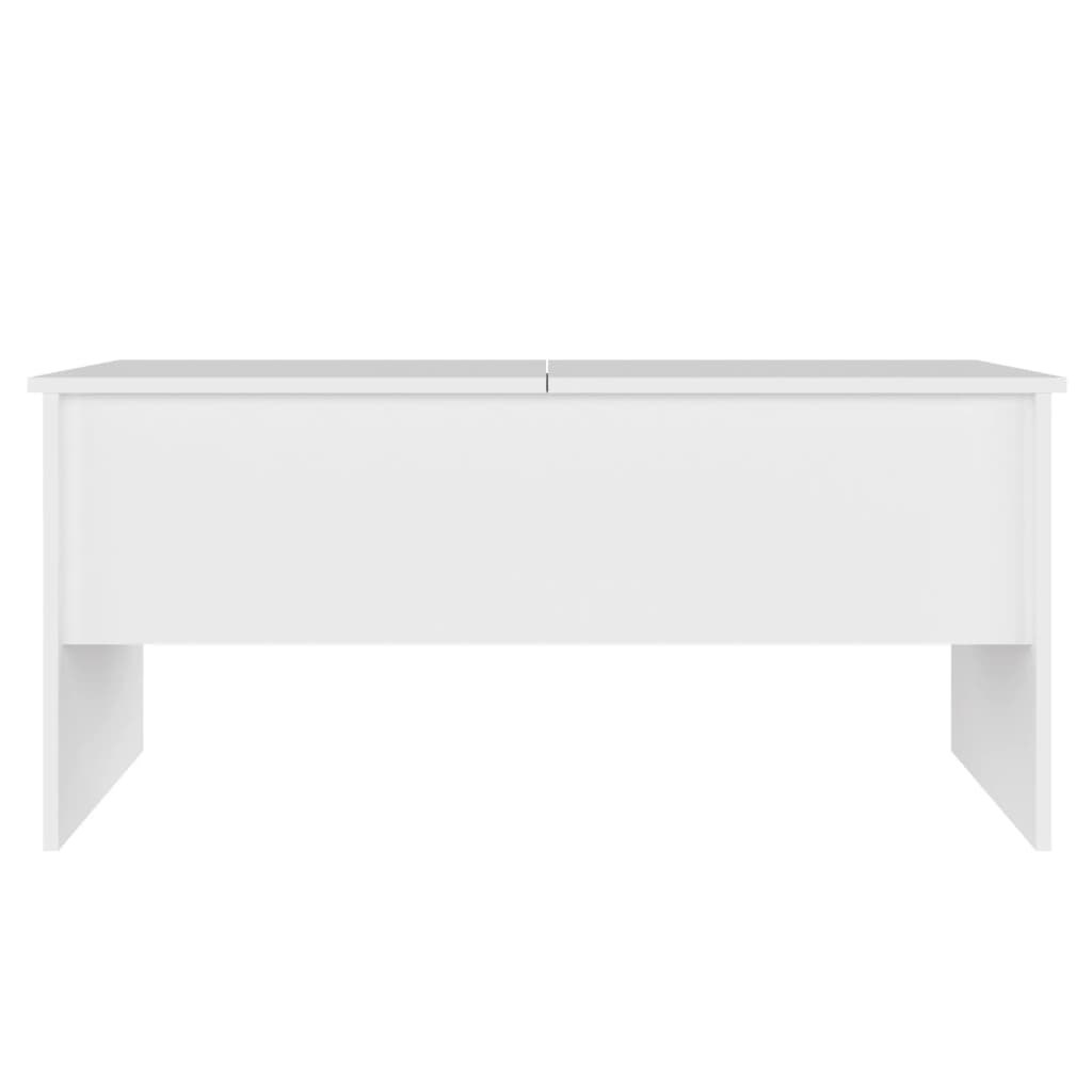 Salongbord Sofabord Hvit 102x50,5x46,5 cm