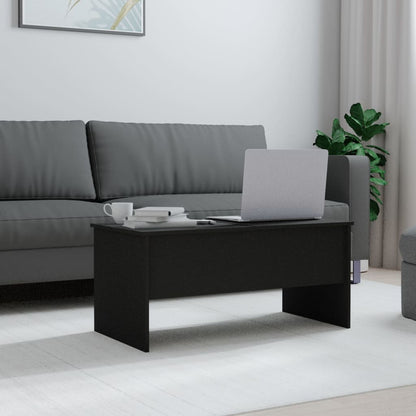Salongbord Sofabord Svart 102x50,5x46,5 cm