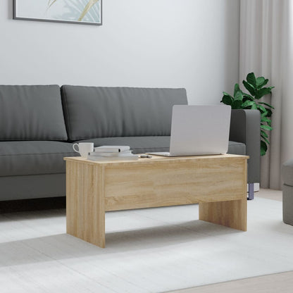 Salongbord Sofabord Sonoma Eik 102x50,5x46,5 cm
