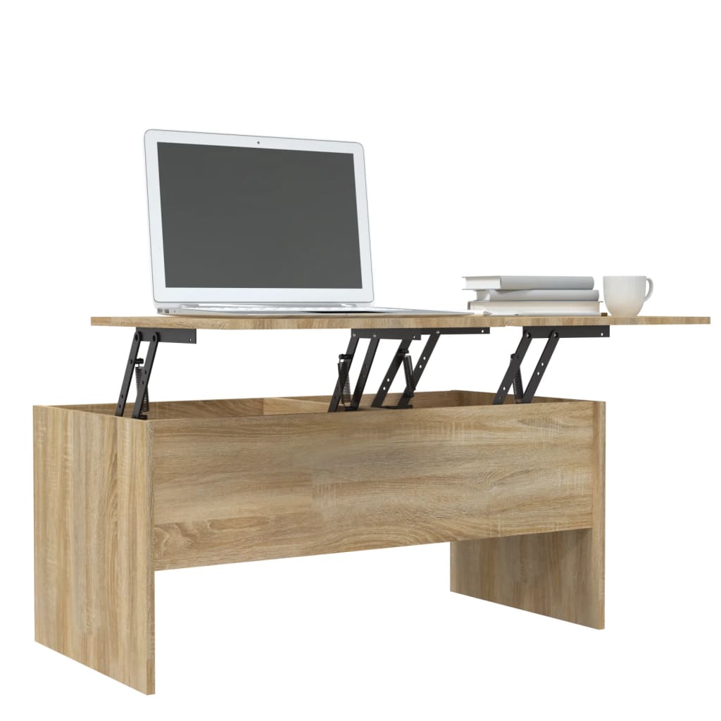 Salongbord Sofabord Sonoma Eik 102x50,5x46,5 cm