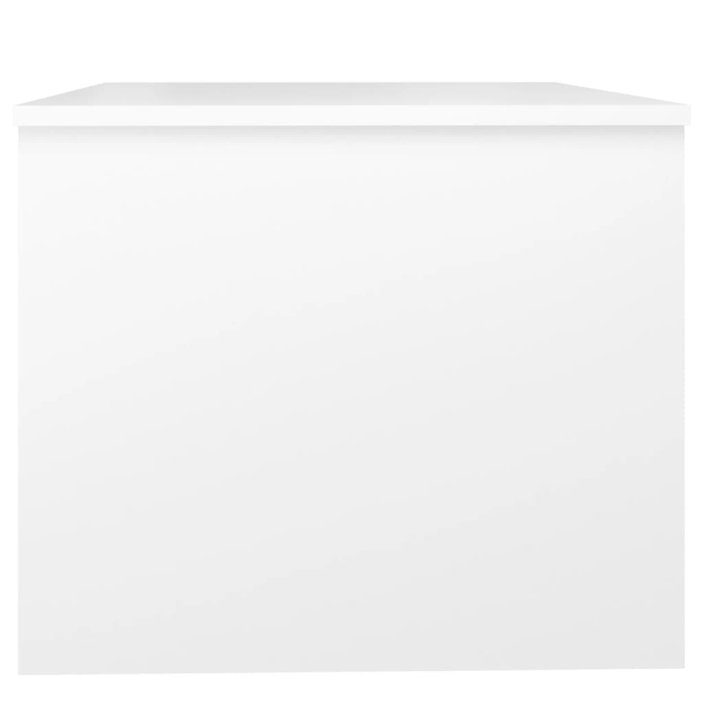 Salongbord Sofabord Hvit 80x50x42,5 cm